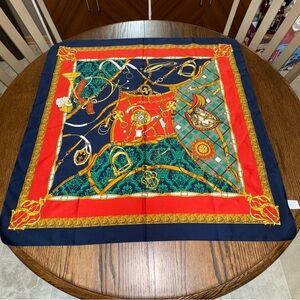 Italian Women's Scarf 100% Polyester Made In Italy